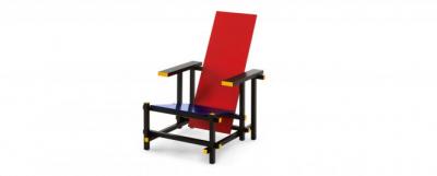 Red and Blue Sessel Cassina