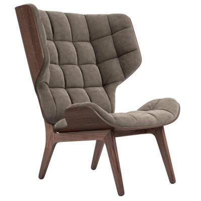 Mammoth Chair Sessel Sessel/Sofa NORR11 Gestell: Dunkel gefärbt Bezu Leder