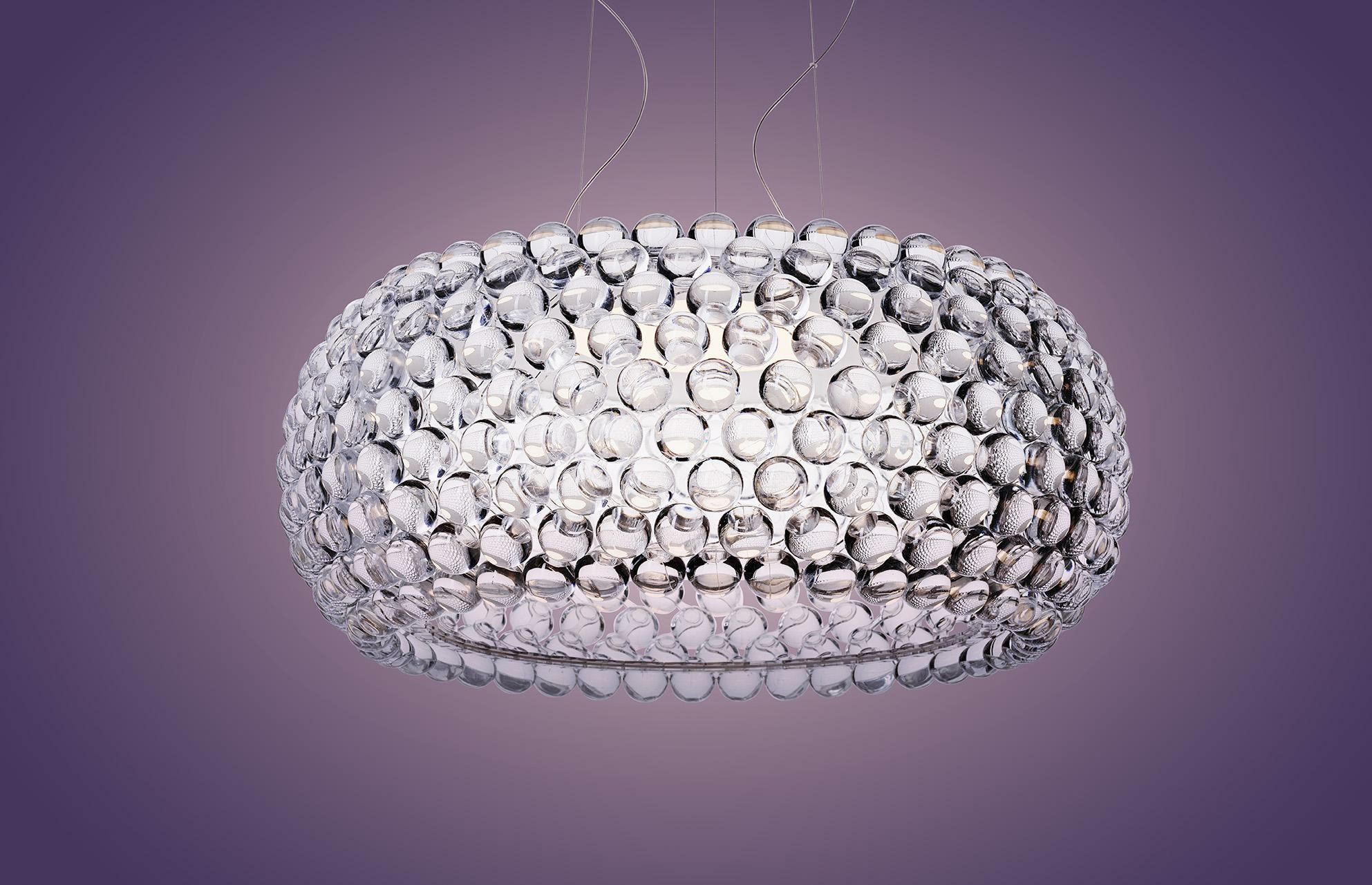 designwebstore | Foscarini Caboche Plus Grande LED Pendelleuchte  transparent | nicht dimmbar